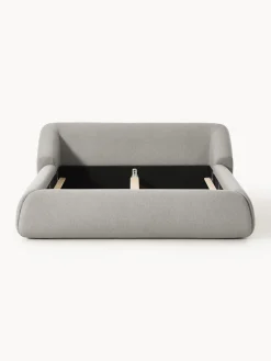 Camas Tapizadas|Camas></noscript>Westwing Collection Cama tapizada Sofia Tejido gris