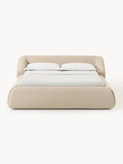 Camas Tapizadas|Camas></noscript>Westwing Collection Cama tapizada Sofia Tejido grueso beige claro