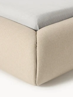 Camas Tapizadas|Camas></noscript>Westwing Collection Cama tapizada Sofia Tejido grueso beige claro