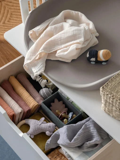 Colchonetas Cambiador|Decoración Infantil>Sebra Cambiador Pulse Pur Greige