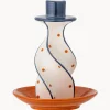 Candelabros|Jarrones>Bloomingville Candelabro artesanal Kairi