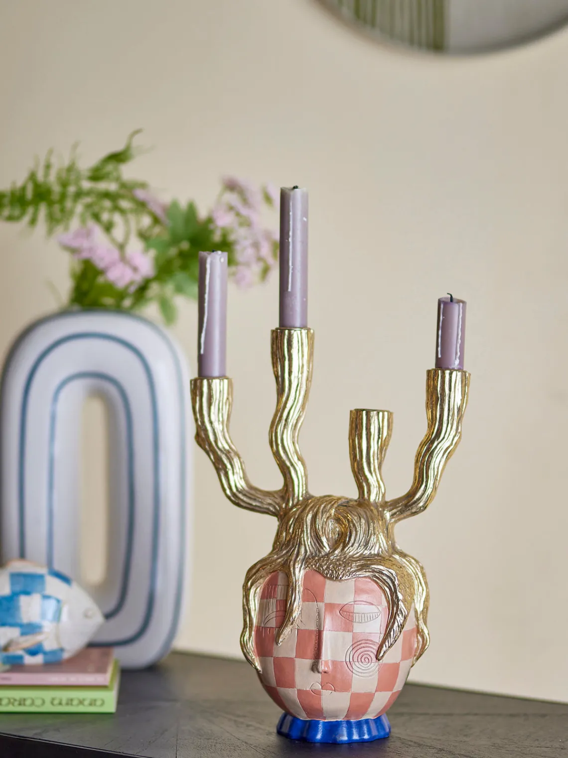 Online Candelabro artesanal Medusa Jarrones|Velas Y Candelabros