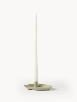 Candelabros|Jarrones></noscript>Broste Copenhagen Candelabro con bandeja Mie Beige claro brillante