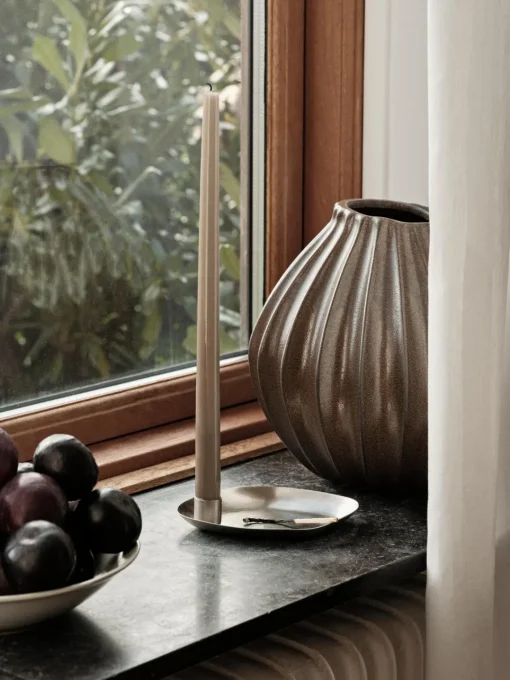 Candelabros|Jarrones>Broste Copenhagen Candelabro con bandeja Mie