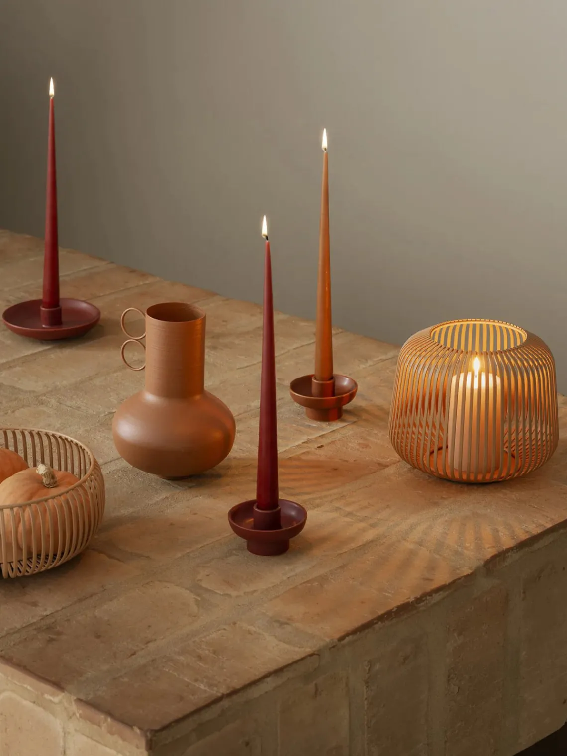 Outlet Candelabro de cerámica Vela Candelabros|Jarrones