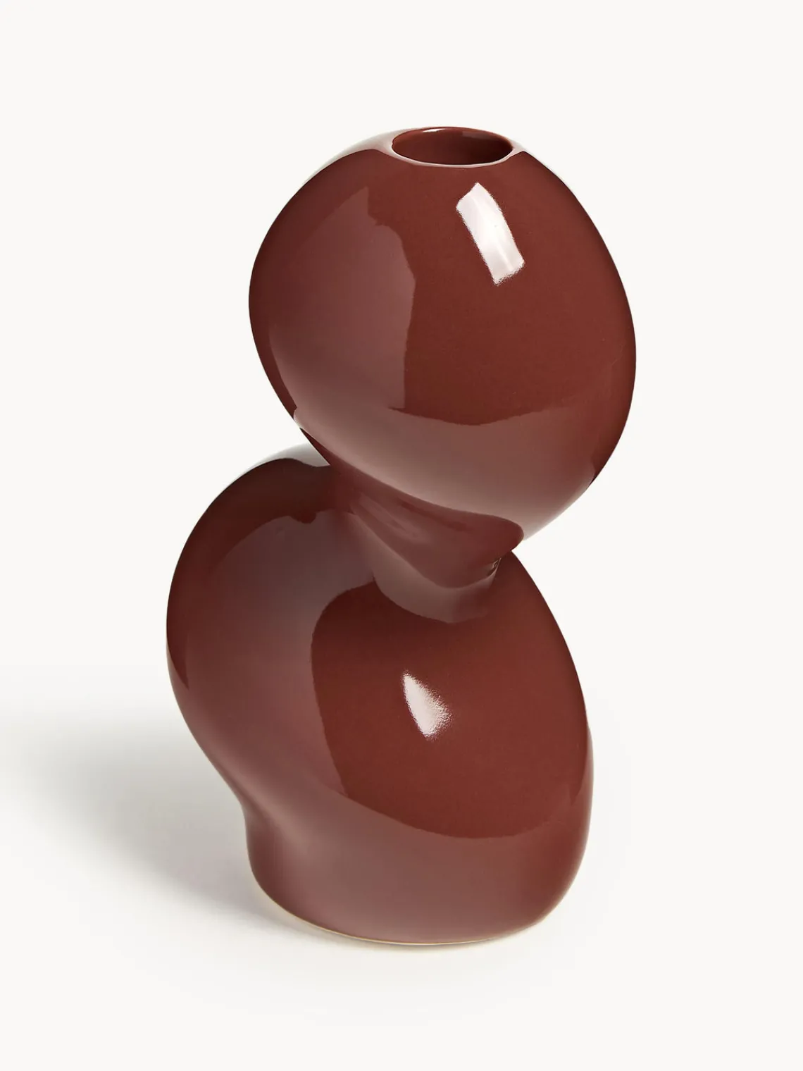 Candelabros|Jarrones>Westwing Collection Candelabro de gres Madhuri Rojo óxido