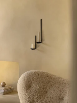 Candelabro de metal Clip Candelabros|Jarrones