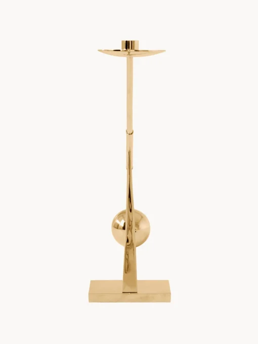 Candelabros|Jarrones>Audo Copenhagen Candelabro de metal de diseño Interconnect Latón