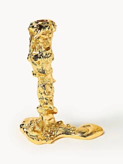 Candelabros|Jarrones></noscript>POLSPOTTEN Candelabro de metal Drip Dorado