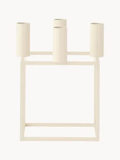 Candelabros|Jarrones></noscript>Audo Copenhagen Candelabro de metal Kubus Beige claro