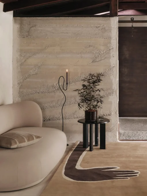 Candelabros|Jarrones>Ferm Living Candelabro de metal Valse Negro