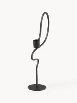 Candelabros|Jarrones></noscript>Ferm Living Candelabro de metal Valse Negro