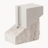 Online Candelabro de travertino Offset Candelabros|Jarrones
