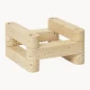 Candelabros|Jarrones>Ferm Living Candelabro modular de travertino Newel