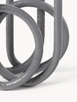 Candelabros|Jarrones></noscript>Westwing Collection Candelabro Naia Gris oscuro
