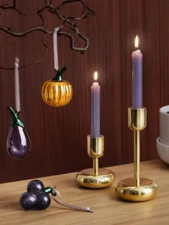 Candelabros|Jarrones></noscript>iittala Candelabro Nappula, 18 cm Latón