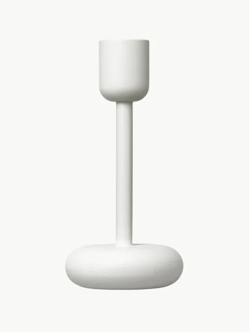 Candelabros|Jarrones>iittala Candelabro Nappula, 18 cm Blanco