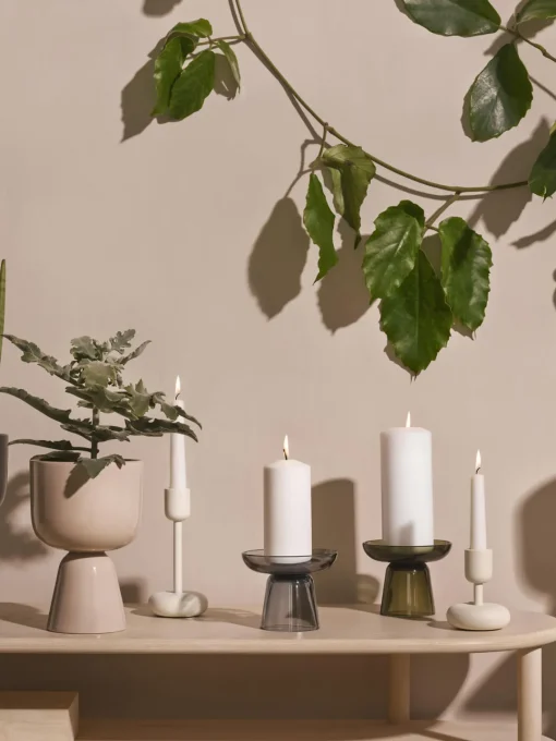 Candelabros|Jarrones>iittala Candelabro Nappula, 11 cm Blanco