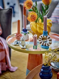 Candelabros|Jarrones>Bloomingville Candelabro pintado a mano Tacana