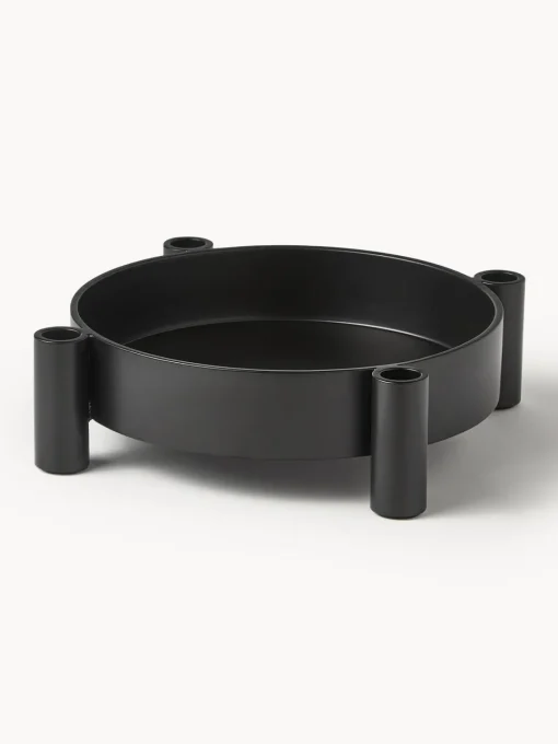 Candelabros|Jarrones>Broste Copenhagen Candelabro Silke Negro mate