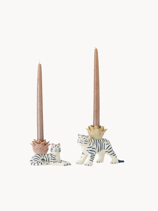 Candelabros|Jarrones>Bloomingville Candelabros artesanales Rory, 2 uds.