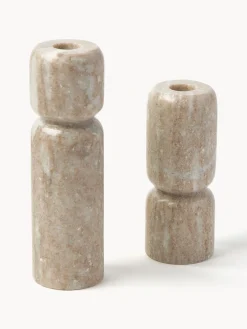 Online Candelabros de mármol Como, 2 uds. Candelabros|Jarrones