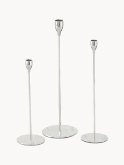 Outlet Candelabros Malte, 3 uds. Candelabros|Jarrones