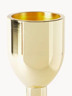 Candelabros|Jarrones></noscript> Candelabros Malte, 3 uds. Dorado