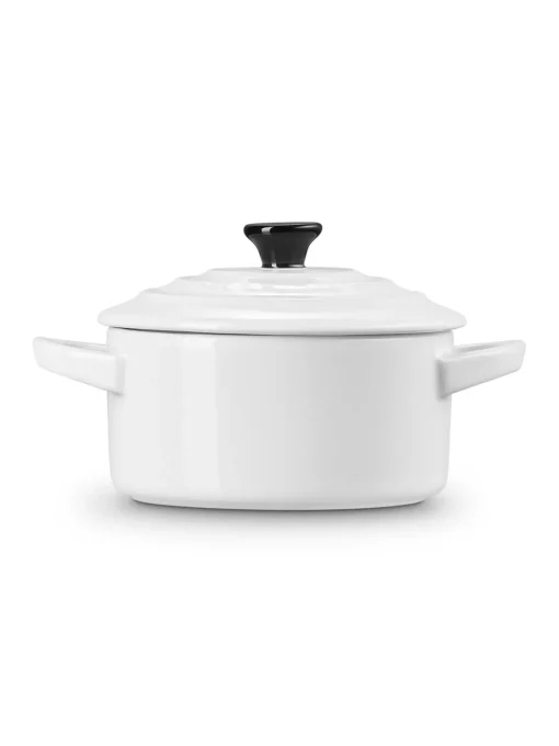 Ollas|Ollas>LE CREUSET Cazuela pequeña Mini Cocotte Blanco, negro