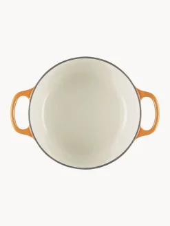 Sale Cazuela redonda de hierro fundido Flamme Dorée, tamaños diferentes Ollas|Ollas