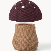 Decoración Infantil|Cestas Y Cajas>Bloomingville Mini Cesta artesanal con tapadera Corintha
