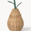Decoración Infantil|Cestas Y Cajas>Ferm Living Kids Cesta artesanal de ratán Pear
