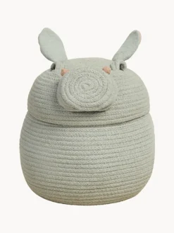 Discount Cesta de almacenamiento artesanal con tapa Niños Decoración Infantil|Cestas Y Cajas