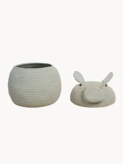 Discount Cesta de almacenamiento artesanal con tapa Niños Decoración Infantil|Cestas Y Cajas