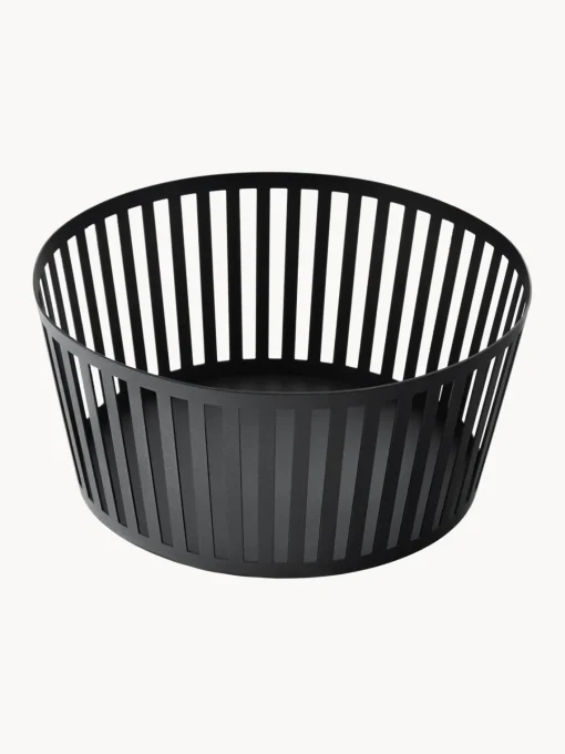 Cestas Para Pan|Almacenaje De Cocina>Yamazaki Cesta de almacenamiento Tower Negro