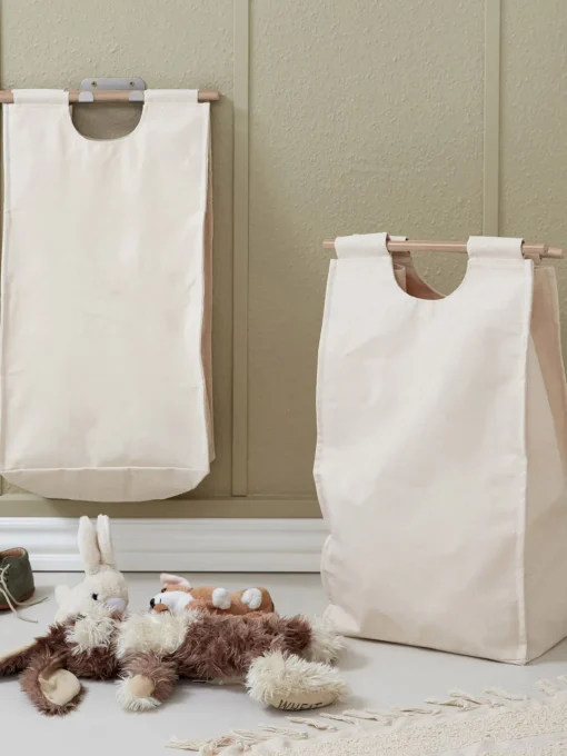 Cestos De La Ropa|Jarrones>ReCollector Cesta de lavandería de pared BagUp Beige claro
