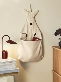Hot Cesta de pared de algodón Kangaroo Niños Decoración Infantil|Colgadores Y Estantes De Pared