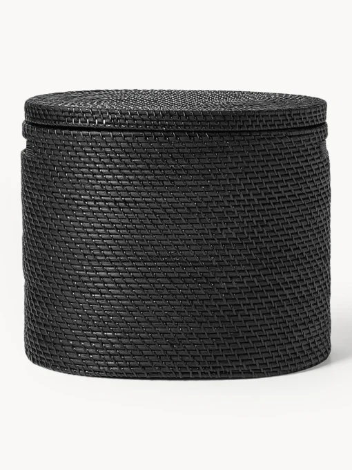 Cestos De La Ropa|Jarrones>Westwing Collection Cesta de ropa con tapa Lurdes Negro