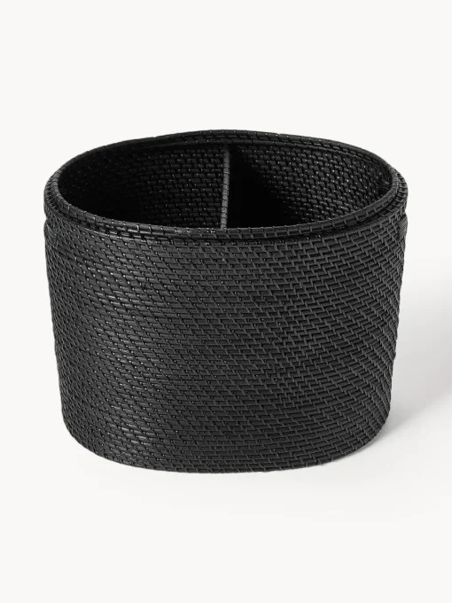 Cestos De La Ropa|Jarrones>Westwing Collection Cesta de ropa con tapa Lurdes Negro