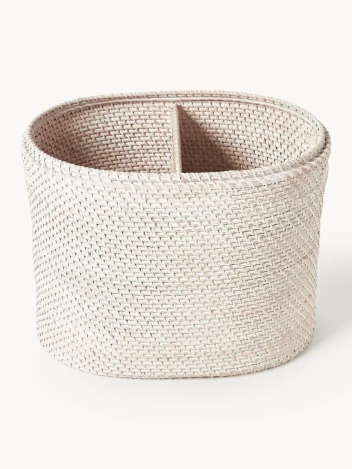 Cestos De La Ropa|Jarrones>Westwing Collection Cesta de ropa con tapa Lurdes Beige claro