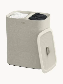 Cestos De La Ropa|Jarrones></noscript>Joseph Joseph Cesta de ropa Tota, 2x45 L Beige claro