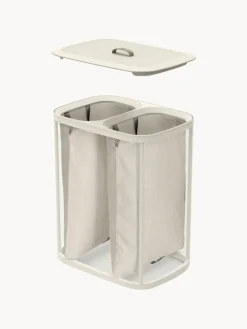 Cestos De La Ropa|Jarrones></noscript>Joseph Joseph Cesta de ropa Tota, 2x45 L Beige claro