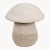 Best Cesta infantil artesanal Mushroom, 27 cm Niños Decoración Infantil|Cestas Y Cajas