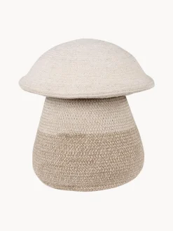 Hot Cesta infantil artesanal Mushroom, 38 cm Niños Decoración Infantil|Cestas Y Cajas