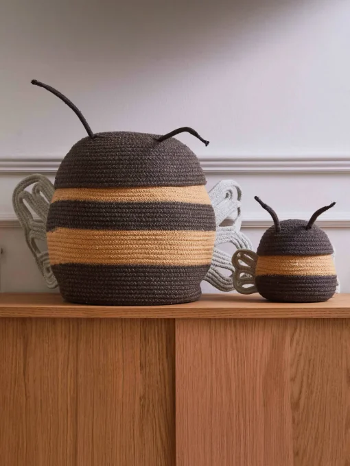 Decoración Infantil|Almacenaje Infantil>Lorena Canals Cesta infantil artesanal Baby Bee