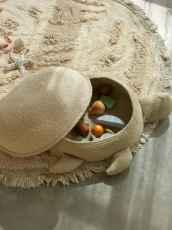 Decoración Infantil|Almacenaje Infantil></noscript>Lorena Canals Cesta infantil artesanal Mama Turtle