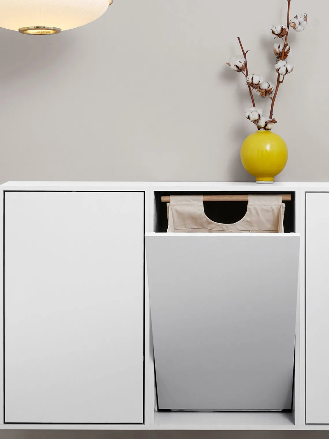 Cestos De La Ropa|Jarrones>ReCollector Cesto para la ropa Brilliant White para colgar Blanco