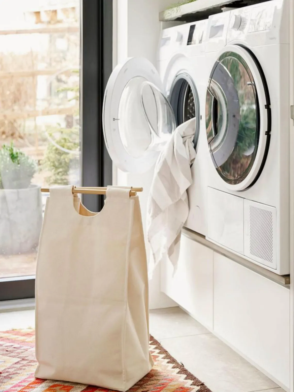 Cestos De La Ropa|Jarrones>ReCollector Cesto para la ropa Brilliant White para colgar Blanco