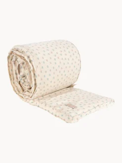 Ropa De Cama Infantil|Decoración Infantil>Konges Slojd Chichonera cuna Pipa Petite Blanco Off White, azul, rosa