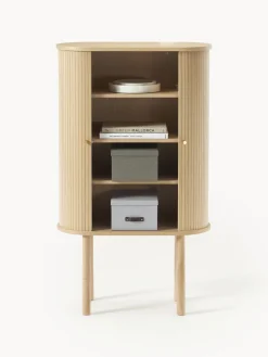 Sifonieres|Sifonieres></noscript>Westwing Collection Chiffonnier acanalado Calary Madera de roble